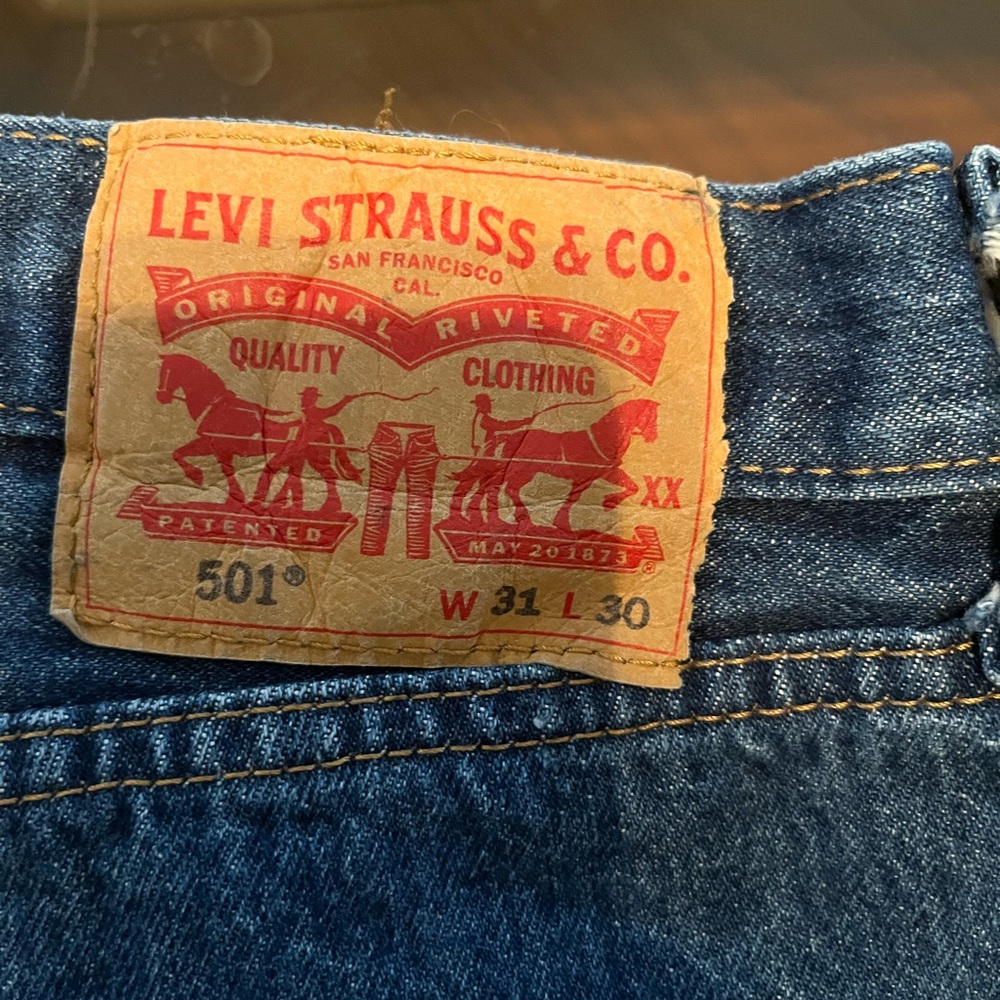 Levi's Young Men’s -501 Button Fly